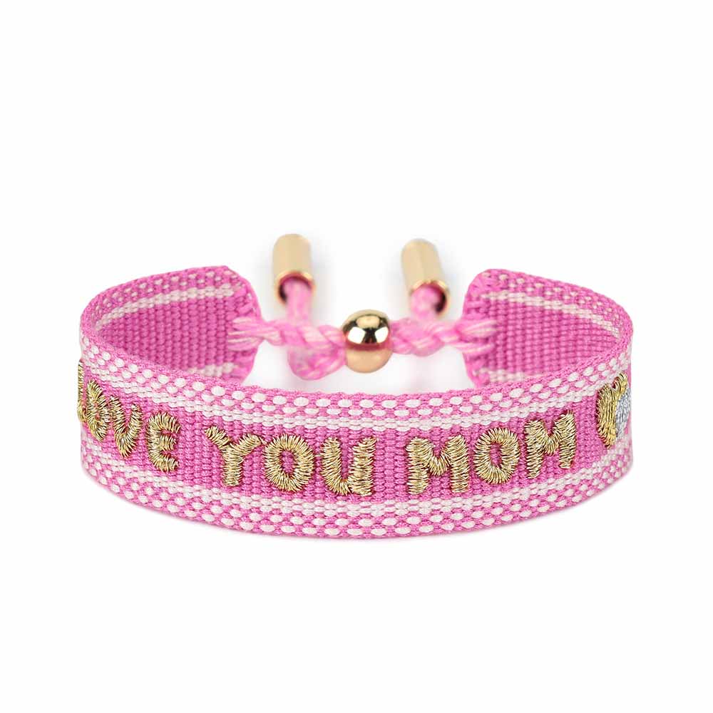 Fiasrel Fashion Bracelet Jewelry Embroidery Tassel Women Bracelet Mothers Day for Gift