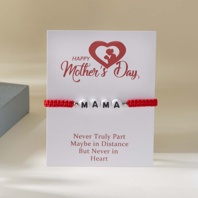 Fiasrel Rope Beaded Adjustable Bracelets Woven Wristbands Bracelets