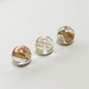 fiasrel 1bundle Japanese-style Glass Beads with Gold Sand DIY Crystal Round Beads for Jewelry Making