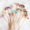 fiasrel 1bundle Natural Crystal Chips Money Tree Tree of Life DIY Kit - Handmade Copper Wire Wrapped Crystal Bouquet Decor