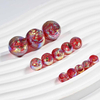fiasrel 1bundle Heidi Multicolor Round Beads with Straight Holes - Loose Stringing Beads for DIY Jewelry & Phone Charm Accessories