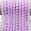 fiasrel 1bundle 8mm Fake Jade Glass Beads Round Loose Beads for DIY Jewelry Making