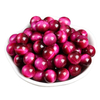 fiasrel 1bundle Rose Red Tiger Eye Beads Loose Gemstone Beads for Handmade Bracelet Making