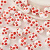 Fiasrel Cartoon heart-shaped ceramic beads