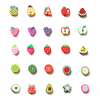 Fiasrel 100pcs Fruit soft clay accessories