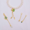 Fiasrel DIY Sand Gold Rabbit Clover Gourd Samll Drop Pendant