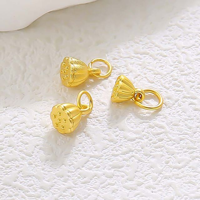 Fiasrel diy Golden showerhead Drop Pendant