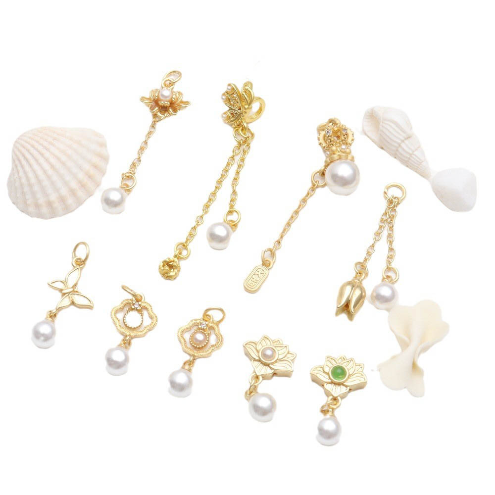 Fiasrel DIY Pearl pendant Drop Pendant