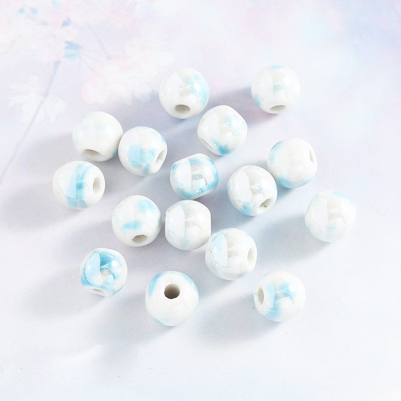 Fiasrel Ocean Wind Blue series ceramic beads