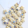 Fiasrel Colored starfish ceramic beads