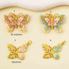 Fiasrel Floating light little butterfly Drop Pendant