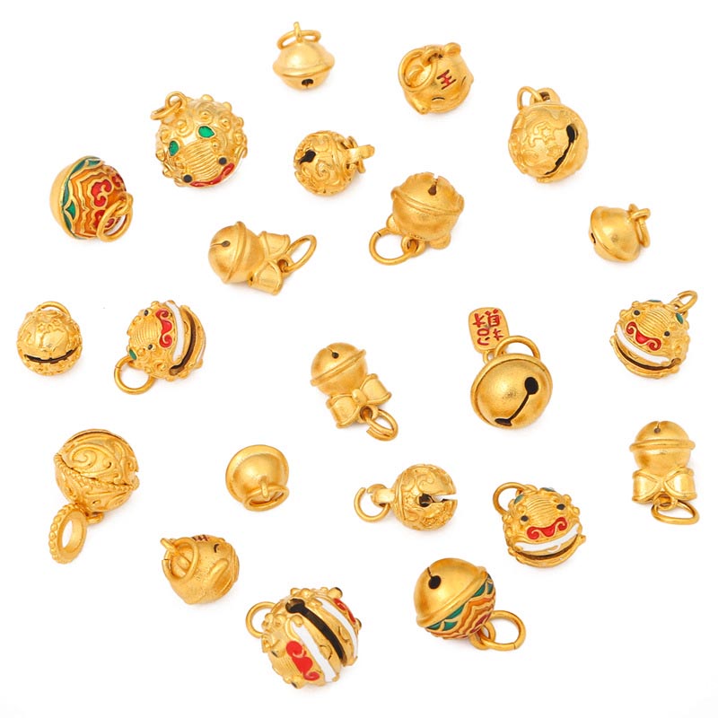 Fiasrel Wealth-attracting PI Xiu bell Drop Pendant