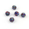 Fiasrel 10pcs Fully drilled clay balls DIY Shamballa Beads