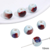 Fiasrel Pinkish-white ceramic beads