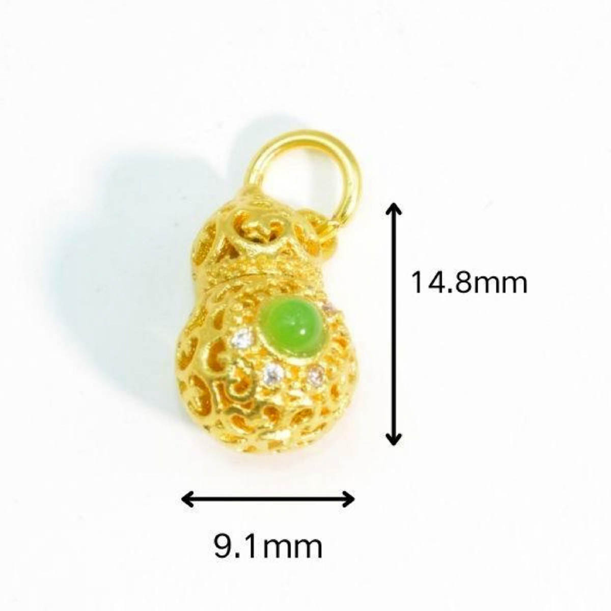 Fiasrel DIY Hollowed-out ruyi pendant