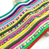 Fiasrel One string of 110 pieces of soft ceramic beads for wheels