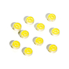 Fiasrel 20mm A perforated smiley face bead