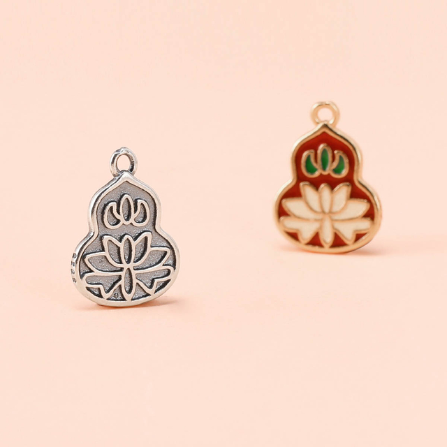 Fiasrel DIY Auspicious gourd pendant