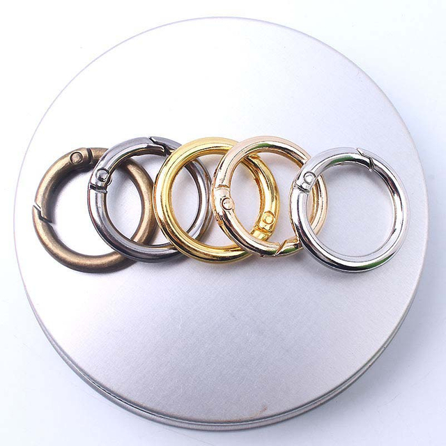 Fiasrel Circular opening spring ring of the bag