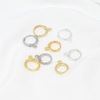 Fiasrel 20pcs Color-preserving 18k open ear buckle accessories