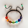 Fiasrel Seven-color stone crystal bracelet