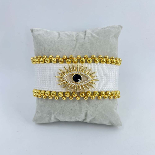 Fiasrel Retro devilish eye bracelet