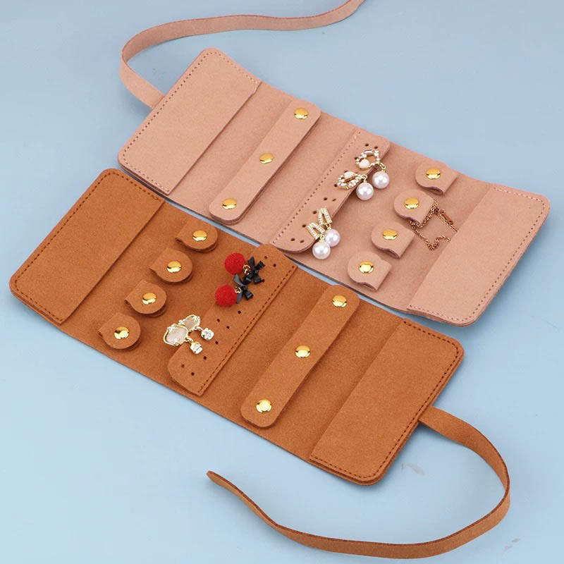 Fiasrel Portable travel jewelry storage bag