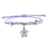 Fiasrel 2pcs Butterfly small flower five-pointed star bracelet