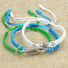 Fiasrel 2pcs Beach surfing shell bracelet