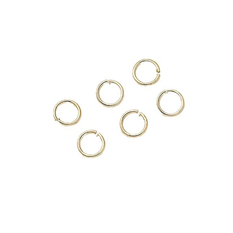 Fiasrel 100pcs diy end connection accessories for the open ring