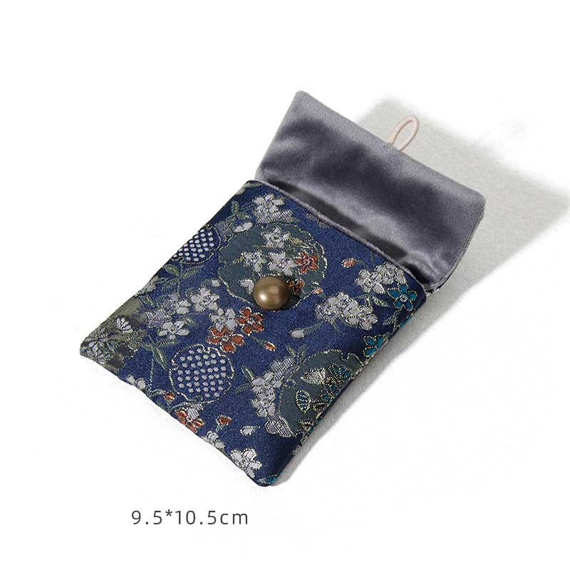 Fiasrel 9.5*10.5cm Vintage jewelry velvet bag