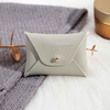 Fiasrel 7*5cm pu imitation leather jewelry storage bag