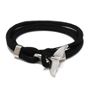 Fiasrel 14-color Men Women Jewelry Milan Rope Ocean Whale Tail Braided Bohemian Bracelet