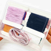 Fiasrel No.72 0.8mm 10pcs/set Normal Color Nylon Cord Beading Thread Braided Rope String for Jewelry Making DIY Craft