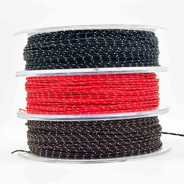 Fiasrel No.72 0.8mm 20yards Nylon Cord Beading Thread Jade Rope Bracelet Braided Rope String with Gold Rope