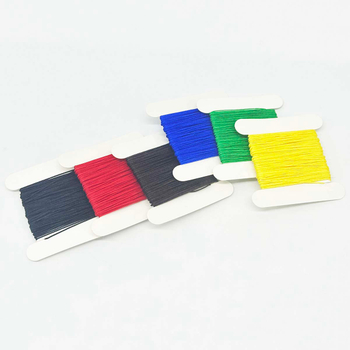 Fiasrel 10yards/lot 0.6mm Colorful Braided Nylon DIY Material for Jewelry Making