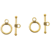 Fiasrel 10pcs Round Connector Lock Clasp Alloy Chain End Necklace OT Clasps