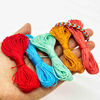Fiasrel No.72 0.8mm 5bundles 20yards/bundles Moonlight over The Lotus Pond Color Series Nylon Cord Braided Jewelry Bracelet String Rope