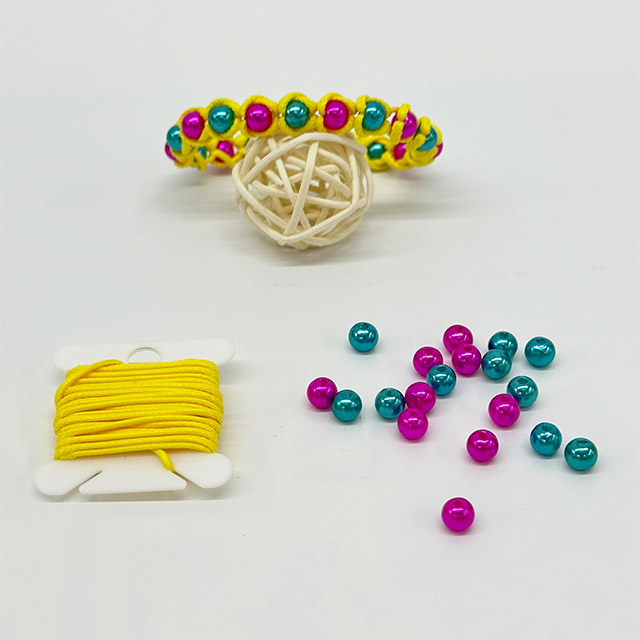 New Design Braided Macrame Friendship Bracelets Thread Handmade Beads Bracelet String