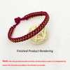 DIY Charm Making Bracelets Jewelry Thread Custom Knotted Woven Bracelets Thread String