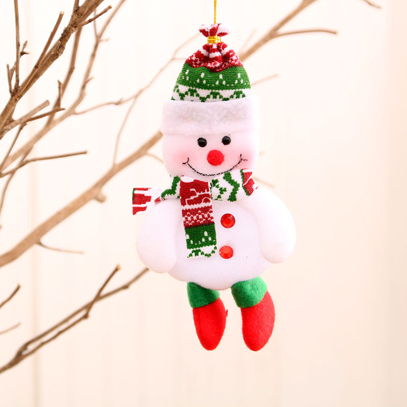 Fiasrel Christmas Tree Decoration Ornaments Merry Christmas Pendants Supplies