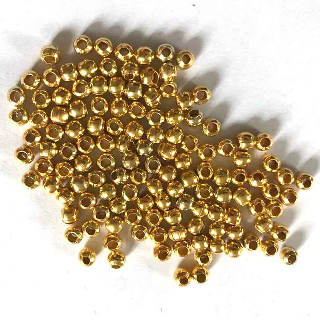 Fiasrel 100pcs Positioning Stopper Spacer Locating Bead for Jewelry Making DIY Bracelet End Clip Clasp