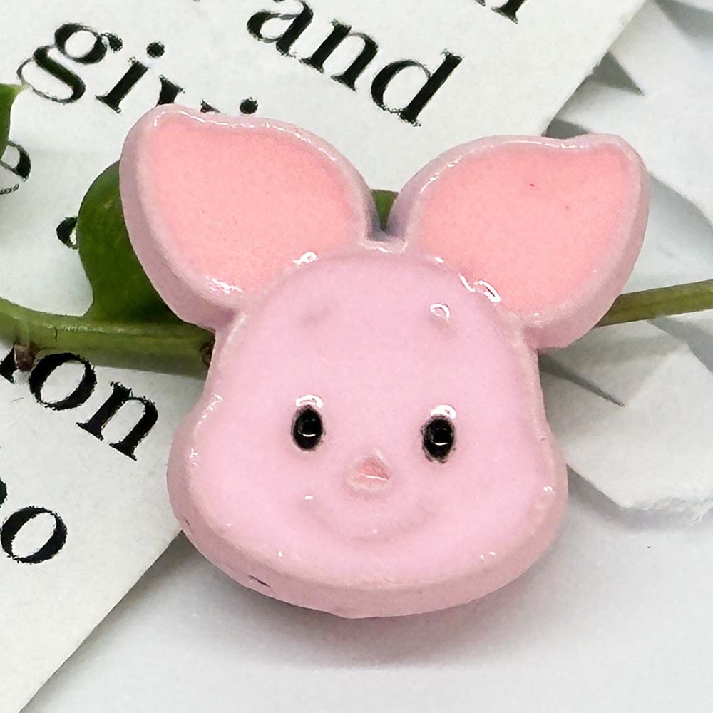 Fiasrel DIY Accessory Kitty Loose Focal Beads Cartoon Animal Shape Beads