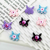 Fiasrel 10pcs Fashion Cute Simple Monster Eyes Cartoon Jewelry Beads for Women Girls