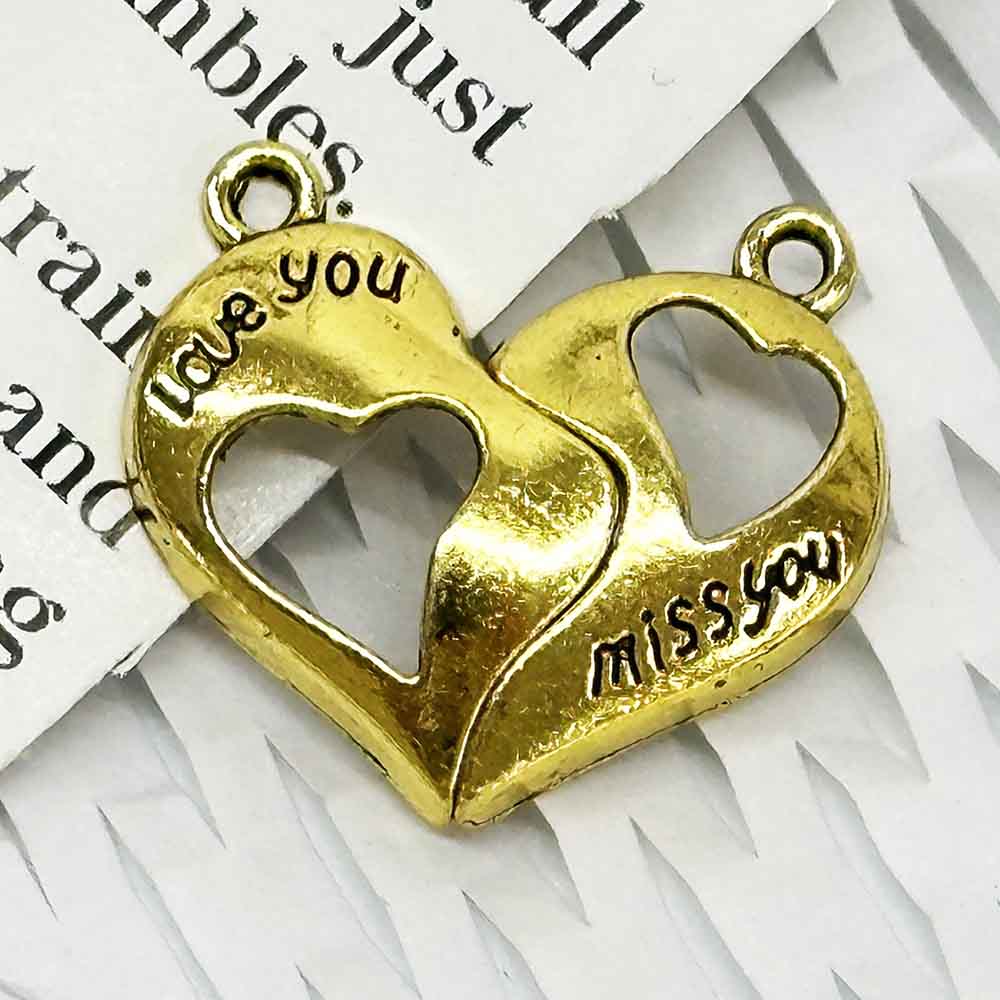 Fiasrel 10pcs DIY Creative Splicing Love Magnet Buckle Beads for DIY Necklace Bracelet Jewelry Making