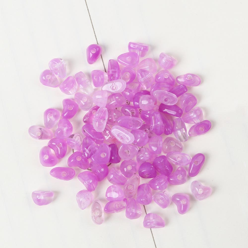 Fiasrel 100pcs Fashion Jewelry Pendants Charms Colored Acrylic Loose Beads