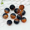 Fiasrel 10mm 10pcs Handmade DIY Bracelet Beads Jewelry Making Crackle Glass Beads