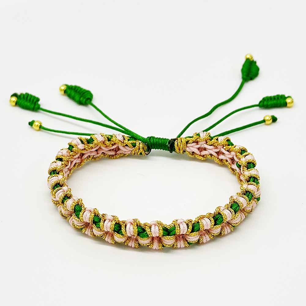 Fiasrel Handmade String Wrap Adjustable Bracelets Friendship Braided Rope Bracelets