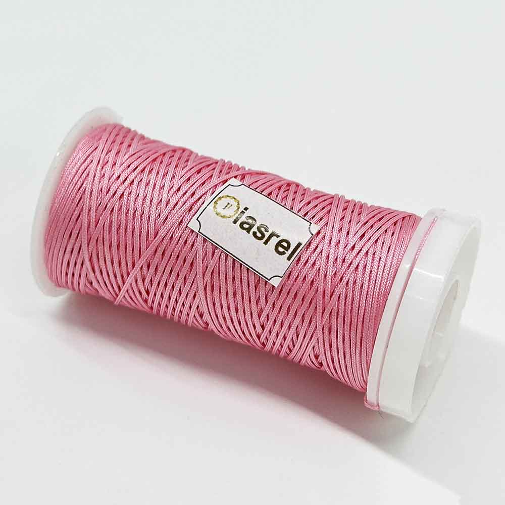 54Yards/Roll 0.4mm Nylon String Bracelets Nylon Beading Thread for DIY Braided Bracelets Necklaces Wind Chime Jewelry Making