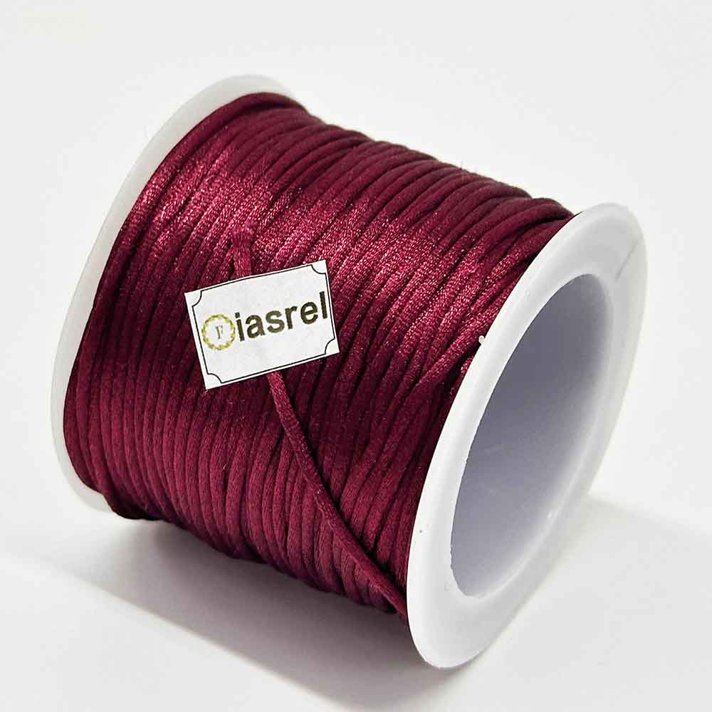 Fiasrel 1.5mm 1roll Chinese Knot Macrame Cord for Jewelry Making DIY Fashion Beading Braiding Bracelet Necklace Jewelry Accessories